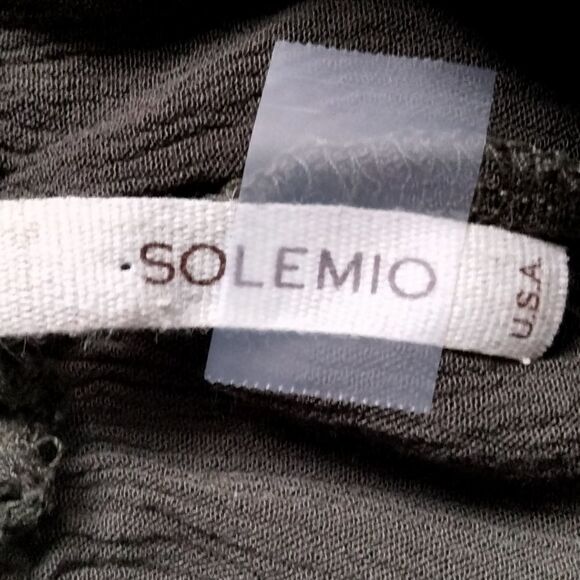 New without tags. "Solemio" woman's crop shirt - Picture 6 of 7